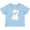 AE-Light Blue, variant on Maltese Puppy Dog Boys or Girls Baby T-Shirt