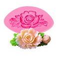 thumbnail image 2 of Billuyoard Rose Cupcake Topper Fondant moldes DIY Chocolate silicona molde hogar panadería reutilizable pastel decoración herramienta accesorios de cocina Herramientas y accesorios para hornear Billuyoard  HA007339-00, 2 of 6