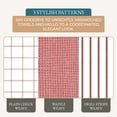 thumbnail image 3 of Kitchen Towels Set - Pack of 12 Cotton Dish Towels for Drying Dishes, 18”x 28”, Kitchen Hand Towels, Quick Drying Kitchen Towel Set - Christmas Red, 3 of 9