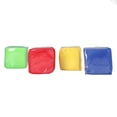 thumbnail image 4 of Niños Blando dados, cultivar talento blando pvc 6 lados interminizables divertidos divertidos dados de educación de bricolaje con bolsillo transparente para la escuela, 4 of 7