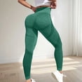 thumbnail image 4 of UngA Anti Cellulite Leggings High Waisted Leggings for Women Tummy Control Soft Yoga Pants Womens Gym Running Workout Womens Yoga Leggings Green,M, 4 of 5