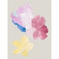 thumbnail image 2 of Cartissi  25x32 White Modern Wood Framed Museum Art Print Titled - Floral Block I , 2 of 4