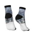 thumbnail image 4 of Bingfone Watercolor Winter Landscape For Christmas Design Patterned Men'S Women'S Casual Cotton Socks, 4 of 9