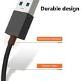 thumbnail image 4 of USB Data Hub USB 3.0 HUB 5 Gbps Fast Charging USB Splitter with 4 USB Ports (1 USB 3.0 & 3 USB 2.0) Compact Multi-Port Adapter Docking Station for PC Laptops XPS Flash Drive, 4 of 9