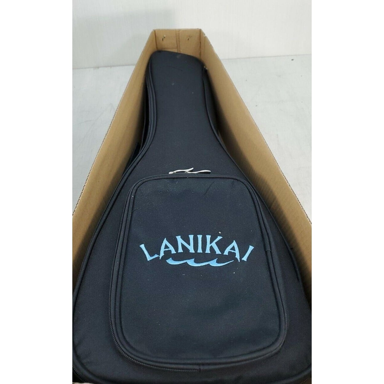 Lanikai Model ACST-T Solid Top Acacia Tenor Size Ukulele with Padded Gig Bag
