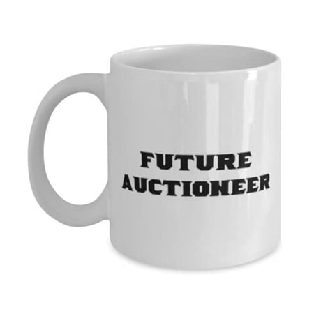 

Fun Auctioneer Gifts Future Auctioneer Unique Idea Christmas 11oz Mug From Colleagues