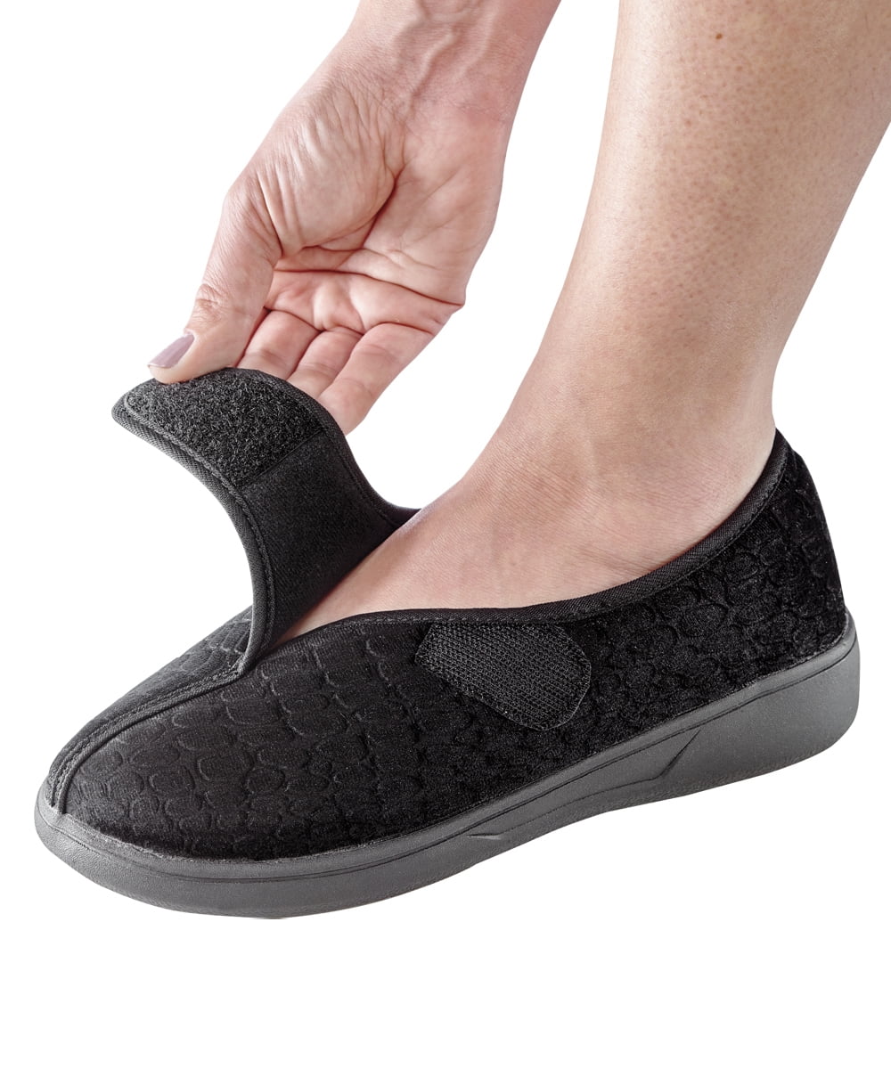 Ladies Velcro Slippers Size 6 TGS A 