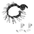 thumbnail image 2 of Guantes de juego para controlador de juegos móvil, material de fibra nano-plata con dedo táctil, guantes de pantalla táctil sin costuras, transpirables y antisudor de alta sensibilidad para juegos de, 2 of 6
