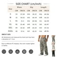 thumbnail image 2 of Havenx Camo Sweat Pants for Men Graphic Print Straight Wide Leg Sweatpants Camouflage Elastic Waist Streetwear with Pockets Open Bottom Athletic Joggers Workout Casual Fashion Clothing,Black L, 2 of 5