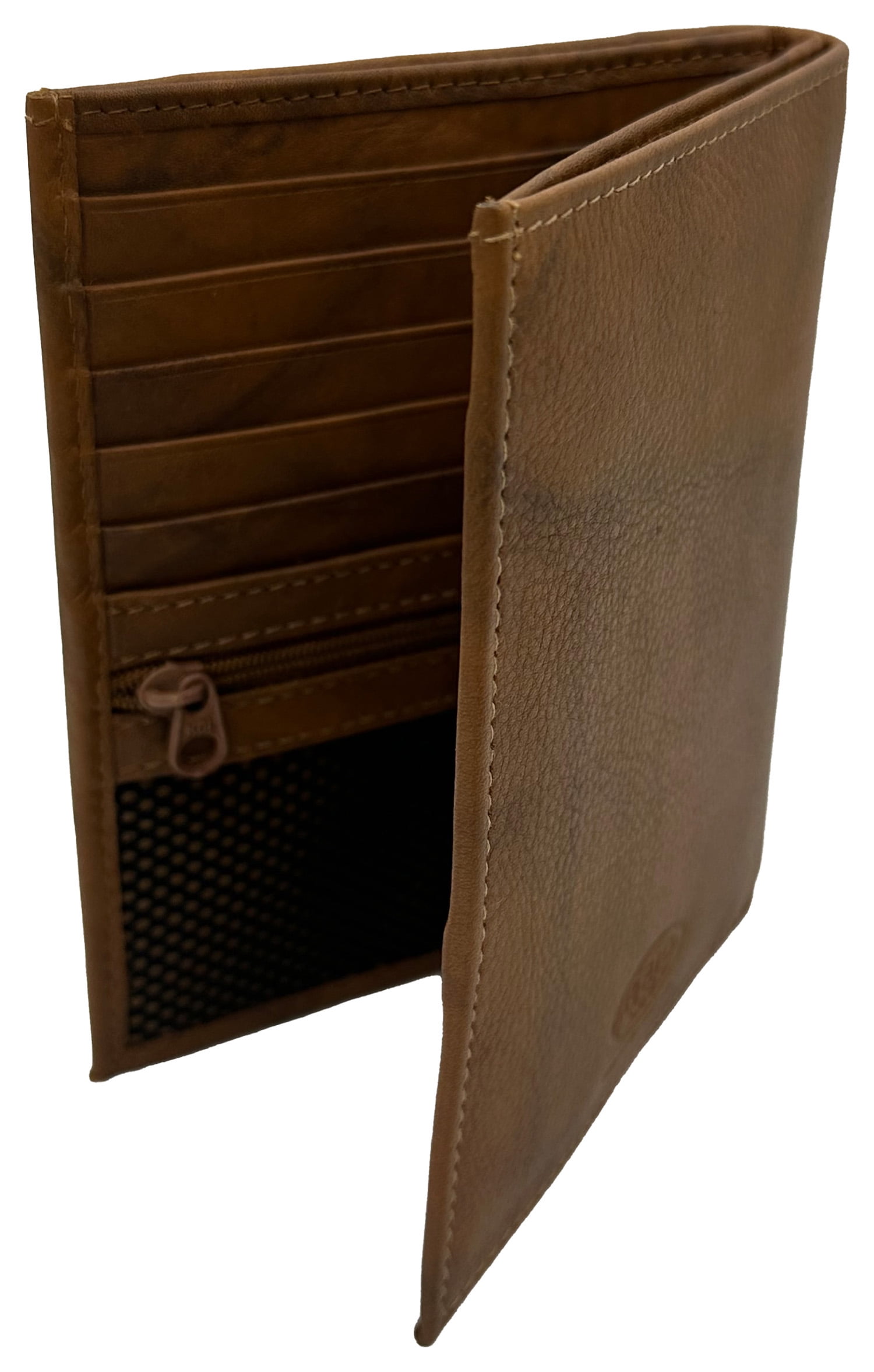 Dark Purple RFID Blocking Genuine Leather Travel Passport Wallet