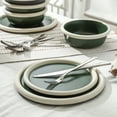 thumbnail image 6 of Stone Lain Capri 12-Piece Dinnerware Set Stoneware, Green, 6 of 6