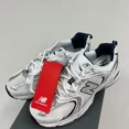thumbnail image 1 of New Balance 530 White Running Shoes Sneakers White Silver MR530SG, 1 of 5
