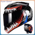 thumbnail image 2 of Casco integral de motocicleta Fick up racing casco integral Capacete motocross Cascos de carreras Cascos para motos Para Venom, 2 of 5