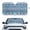 Butterflies, variant on HUIACONG Funny Black Cat Design Block UV Rays Custom Windshield Sunscreen for SUVs Car Foldable Car Windshield Sun Shade Cool Sun Visor Shield