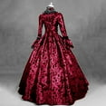 thumbnail image 5 of Medieval Regency Dresses for Women Victorian Queen Costume 18th Century Rococo Ball Gown Masquerade Lace Goth Dress, 5 of 9