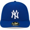thumbnail image 2 of Men's New Era  Royal New York Yankees White Logo-Low Profile 59FIFTY Fitted Hat, 2 of 6
