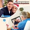 thumbnail image 6 of Frameo WiFi Digital Picture Frame, TEMASH 10.1" Digital Photo Frame 32G Memory with 1280*800 IPS Touchscreen, Auto Rotate, Gift for a Loved One!, 6 of 12
