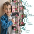 thumbnail image 3 of Pioneer Flower Floral Print Pattern Teens Curtains,Teens Insulated Curtains Set Of 2,Bedroom Essentials,Toddler Room Decor 42"x84", 3 of 5