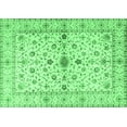 thumbnail image 1 of Ahgly Company Indoor Rectangle Persian Emerald Green Traditional Area Rugs, 2' x 3', 1 of 4