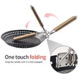 thumbnail image 4 of Poêle à Griller Barbecue Extérieure Pliable Antiadhésive Non Toxique pour Barbecue Intérieur et Extérieur, 4 of 5