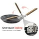 thumbnail image 4 of Outdoor Barbecue Grilling Skillet Foldable Non-stick Non Toxic Grill Pan for Indoor and Outdoor BBQ, 4 of 5