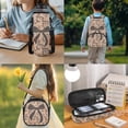 thumbnail image 3 of Yspwyqan Brown Bow Backpack Set Ages 8-15, Desert Tan Camo Girls Backpack and Lunch Box Set 4Pcs, 17 Inch Lightweight Casual Daypack for School Hiking, 3 of 7