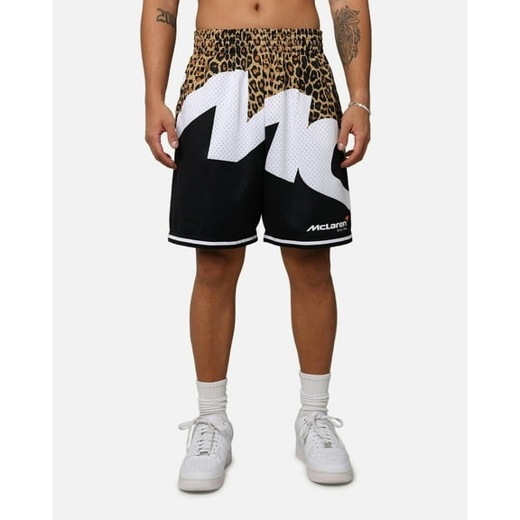 McLaren Racing F1 Mitchell & Ness Special Edition Las Vegas GP Sublimated Mesh Shorts