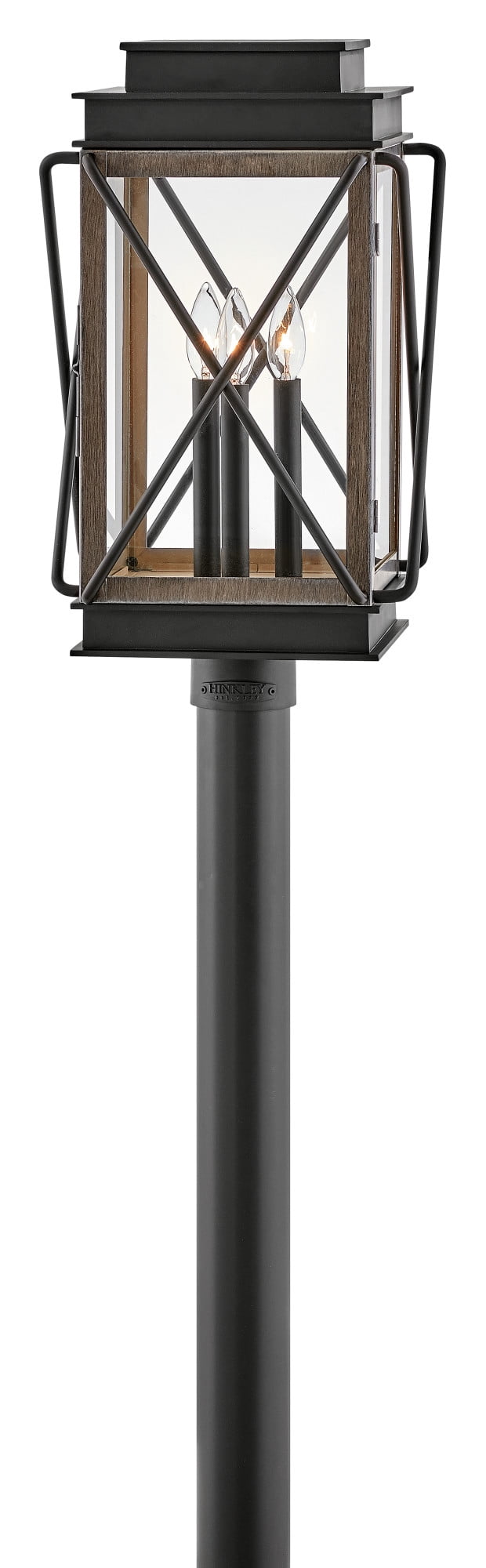 Hinkley Lighting - Montecito - 3 Light Medium Outdoor Post Top or Pier Mount