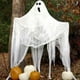 thumbnail image 4 of Decoración Casa Encantada Espeluznante Halloween Blanca Gasa Red JanHm, 4 of 5