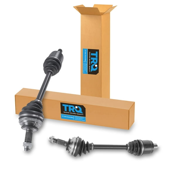 TRQ Outer CV Axle Shaft Assembly Pair Kit Set of 2 for Integra Civic Del Sol New CSA82456