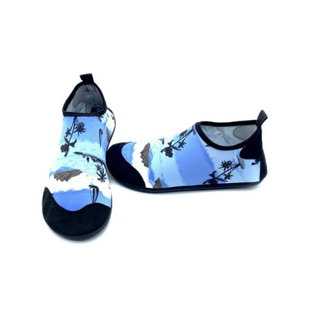 

Ymiytan Boys Water Shoe Low Top Socks Slip On Beach Shoes Summer Quick Dry Athletic Round Toe Flats Sailing And Reef 7.5/8