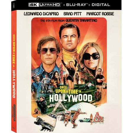 Once Upon A Time In Hollywood (4K Ultra HD + Blu-ray +Digital Copy)