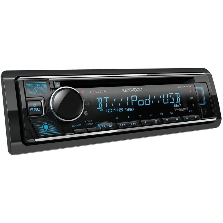 Kenwood KDC-X305 Bluetooth single DIN CD receiver with Alexa with
