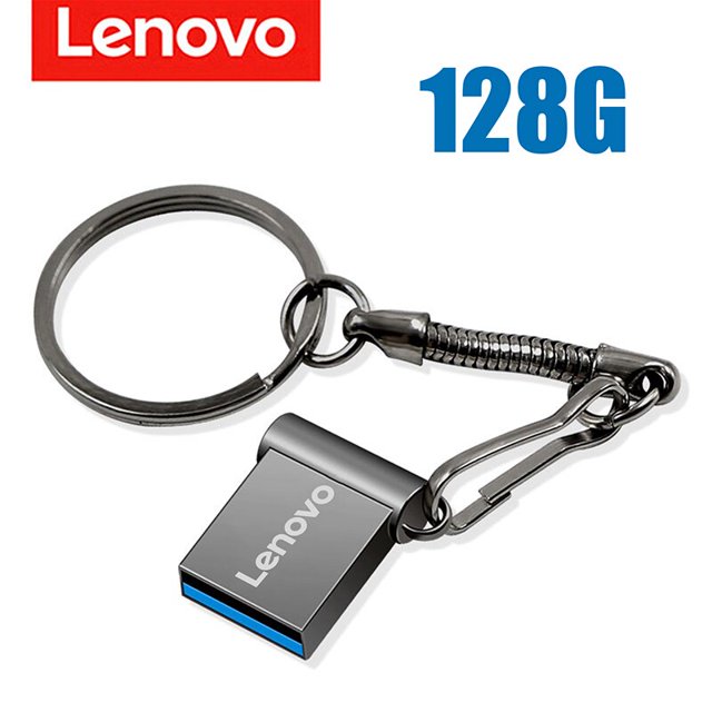 Lenovo-unidad Flash de memoria portátil de Metal, dispositivo de alta velocidad, 2TB/1TB/3,0 GB/512GB, accesorios de ordenador, adaptador USB, U Disk 256, Original qym unisex