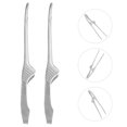 thumbnail image 4 of 2Pcs Food Clips Kitchen Serving Tongs Outdoor Barbecue Tongs Bread Tongs, 4 of 4