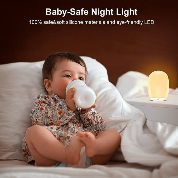 Veilleuse Enfants, Nuage Lampe Bébé avec Contrôle Tactile