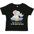 thumbnail image 3 of Inktastic My Titi Loves Me to the Moon and Back Elephant Family Boys or Girls Toddler T-Shirt, 3 of 5