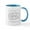 White/Blue Inside, variant on CafePress - 60Th Wedding Anniversary Mugs - 11 oz Ceramic Mug - Novelty Coffee Tea Cup