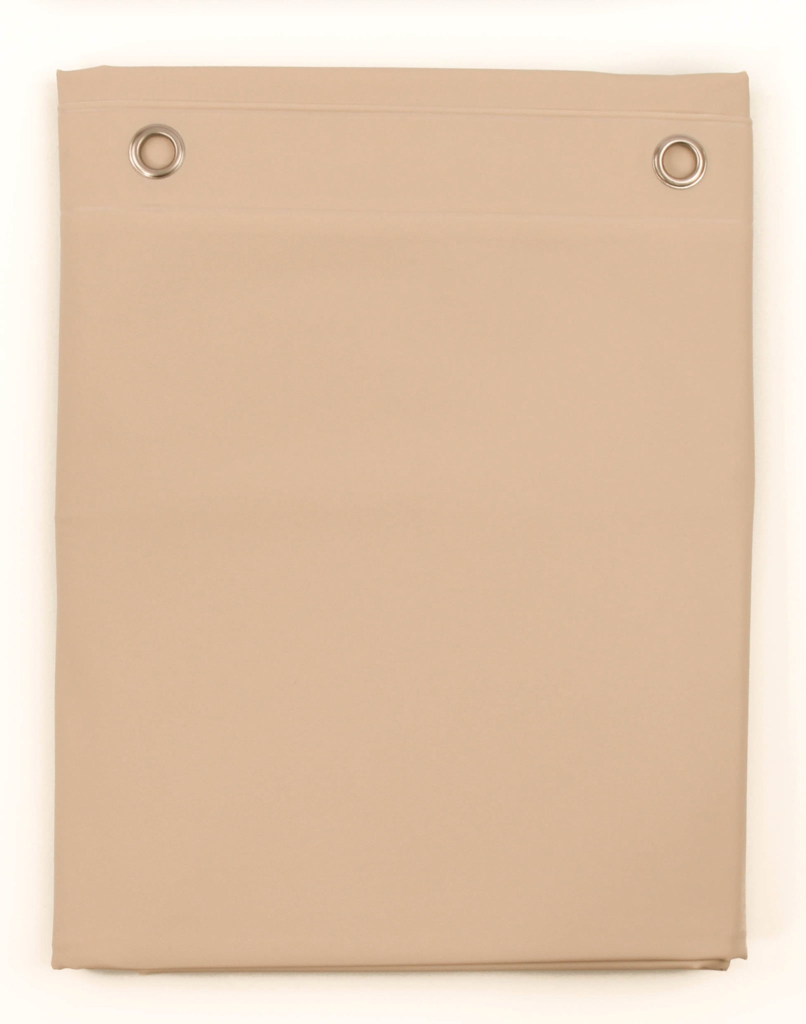 Venice Elegant Home Heavy Duty Vinyl Shower Curtain Liner With 12 Metal Grommets 2-Pack Sand
