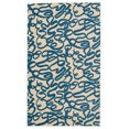 thumbnail image 1 of Capri Sasha Cream & Blue 4' 3" x 7' 3" Area Rug, 1 of 6