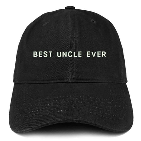 Trendy Apparel Shop Best Uncle Ever Embroidered Soft Cotton Dad Hat -