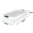 thumbnail image 7 of 52 QT STORAGE CONTAINER - HOME LOGIC - 4PK, 7 of 7