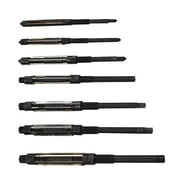 waltyotur 7Pcs Adjustable Hand Reamers 1/4 Inch to 15/32 Inch Adjustable Reamers for Drilling Machine and Other Machine