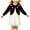 Black, variant on Girls' Long Sleeve Bolero Cardigan Kids Button Closure Shrug Floral Cropped Jacket Cover Up Tops Toddler Fall Winter Sweaters 1-14 Years Red