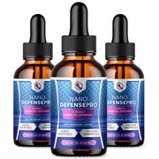 (3 Pack ) Nano Defense Pro Antifungal Liquid for Toenail Fungus Drops Official Formula Nanodefense Pro Solution for Toe Nail Fungus, Extra Strength Formula New Blend Fast Acting (180ml)