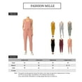 thumbnail image 2 of FashionMille Women's Soft French Terry Casual Stretchy Summer Tank Long Romper Jumpsuit, 2 of 5