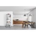thumbnail image 4 of Seville Classics 18"W x 24"D x 72"H 5-Shelf UltraZinc NSF Steel Wire Freestanding Shelves, Silver, 4 of 10