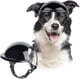 thumbnail image 4 of Gafas de sol y casco para perros de raza pequeña, gafas protectoras contra rayos ultravioleta para perros pequeños, casco de moto resistente al viento para perros con orificio para la oreja, 4 of 5