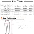 thumbnail image 3 of LYXSSBYX Womens Pants Clearance Women's Casual Solid Medium Waist Pocket Loose Split Ice Silk Wide Leg Pants, 3 of 6