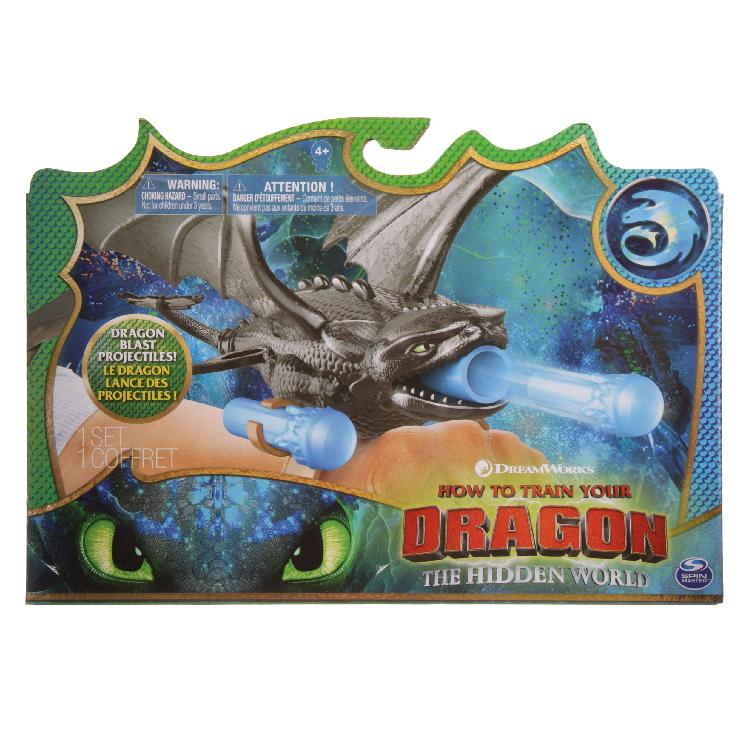 DreamWorks Dragons Toothless Wrist Launcher, Role-Play Launcher Accessory, for Kids Aged 4 and up - image 2 of 3